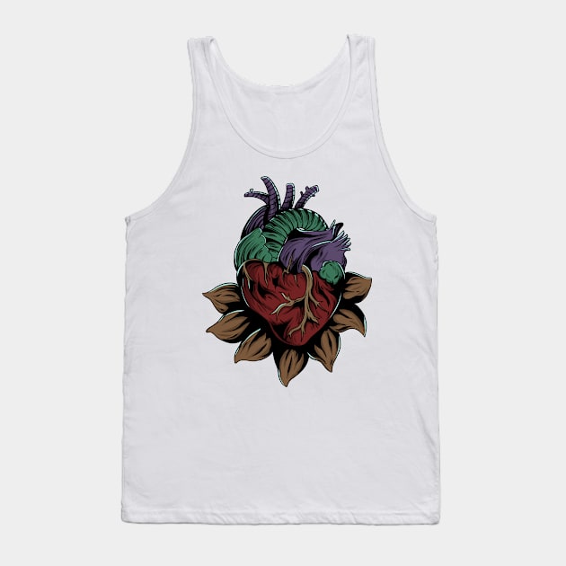 Heart attack Tank Top by 995dsgn